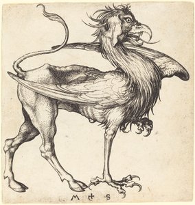De Griffioen door Martin Schongauer