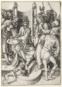 De passie: Christus voor Pilatus