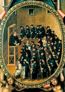 Lezing aan de Universiteit van Salamanca door Martin de Cervera