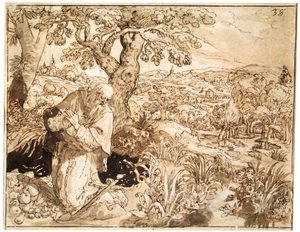 Een kluizenaar, 1585-1586