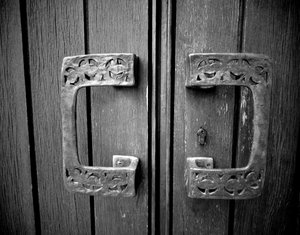 Kerkdeur door Martina Konitzky