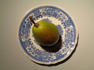 Villeroy en Boch porselein met peer