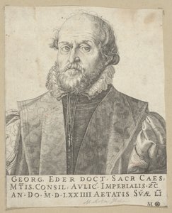 Portret van Georg Eder
