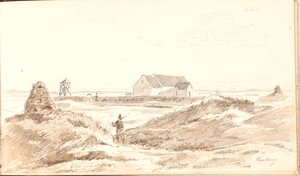 Duinlandschap bij Råbjerg Kirke