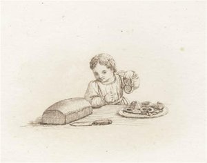Illustratie voor "Halvhundrede Fabler for Børn" van Hey door Martinus Rørbye