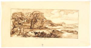 Landschap met bijbels motief