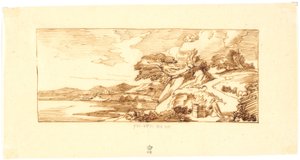 Landschap met bijbels motief