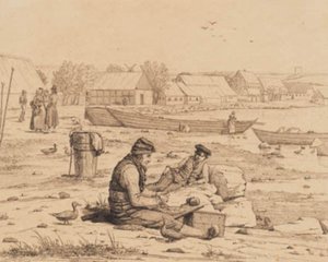 Strandstraat in Thisted. 1830
