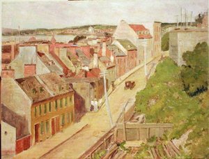 Quebec door Mary Bradish Titcomb