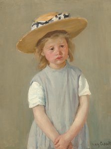 Kind in een Strohoed, ca. 1886