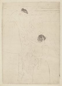 Vruchten plukken door Mary Cassatt