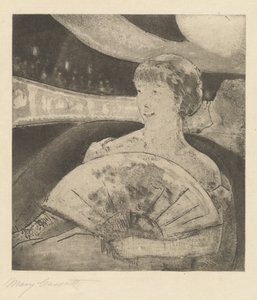 In de Opera Box Nr. 3, c. 1880 door Mary Cassatt