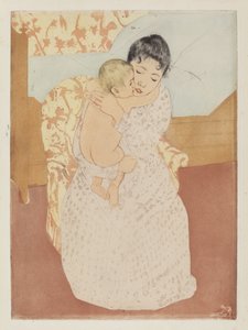 Moederlijke omhelzing, 1890-1891