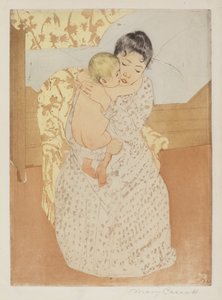 Moederlijke omhelzing, ca. 1891