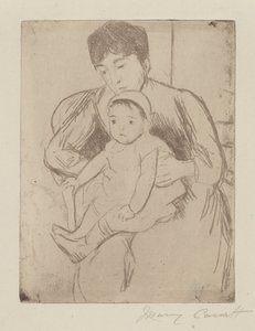 Bill Voorbereiden voor een Uitje, ca. 1889 door Mary Cassatt
