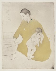 Het bad, 1890-1891