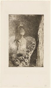 Wachten door Mary Cassatt
