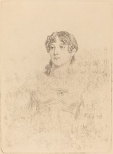 Lady Maria Hooker Toen Miss Turner op Zeventienjarige Leeftijd door Mary Dawson Turner, after Thomas Phillips
