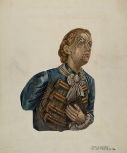 Boegbeeld van Bark George door Mary E Humes