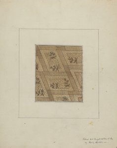 Materiaal van Jurk, ca. 1937 door Mary E Humes