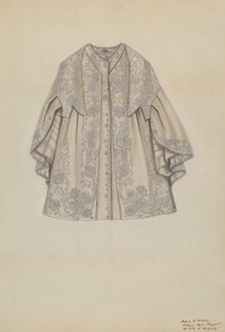 Operamantel, ca. 1938 door Mary E Humes