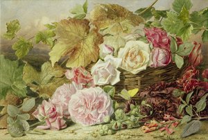 Pioenen, rozen en stokrozen, 1862