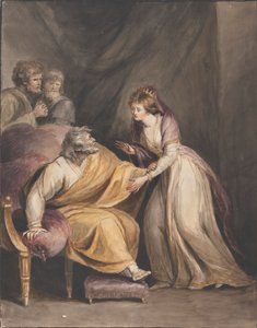 Lear en Cordelia door Mary Hoare