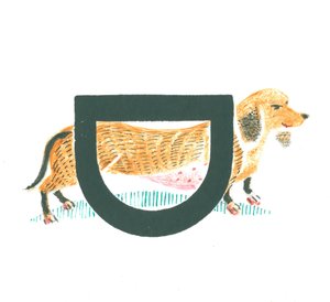D is voor teckel door Mary Kuper