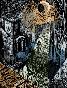 Nacht, 2016 door Mary Kuper