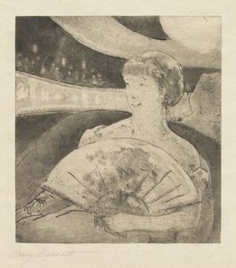 In de operabox door Mary Cassatt
