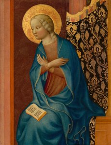 De Maagd Annunciate door Masolino da Panicale
