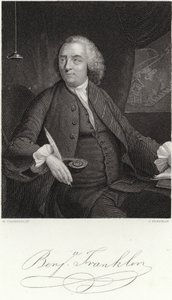 Benjamin Franklin door Mason Chamberlain