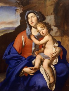Madonna en Kind, door Massimo Stanzione