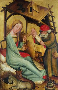 De geboorte van Christus van het hoofdaltaar van St. Peter