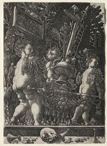 Engelen die de Emblemen van het Lijden Dragen door Master H. L.