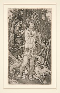 Sint Joris doodt de draak door Master H. L.