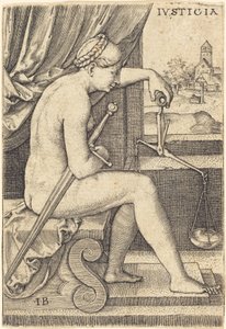 Iusticia (Gerechtigheid) door Master IB
