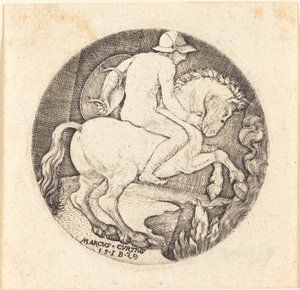 Marcus Curtius door Master IB