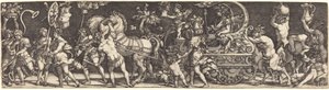 De triomf van Bacchus door Master IB