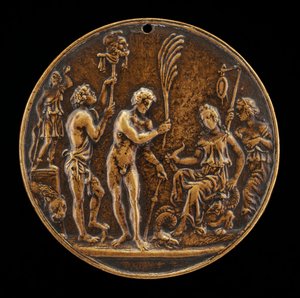 Allegorische Scène - Offer aan Diana