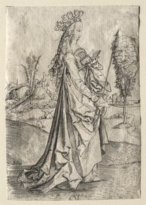 St. Ursula door Master MZ