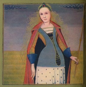 Didon - Koningin van Carthago door Master of Berry