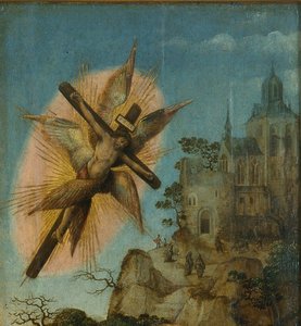 Drieluik van de doop van Christus (detail)