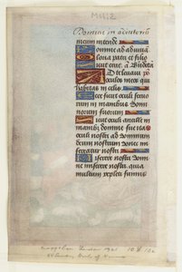 Aankondiging aan de herders, uit een getijdenboek, c.1485