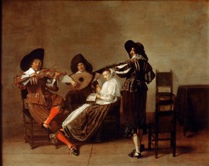 Muzikale Avond, begin 17e eeuw