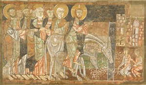 Intocht van Christus in Jeruzalem, c.1125