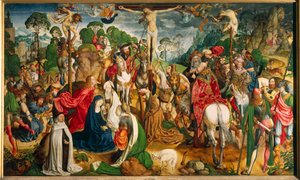 Altaarstuk met de Passie van Christus