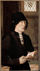 Portret van Pierantonio Baroncelli door Master of the Baroncelli Portraits