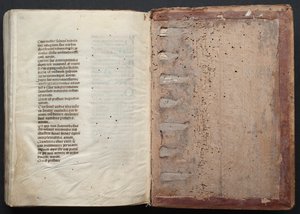 Het Gotha-missaal: Fol. 164v, tekst door Master of the Boqueteaux