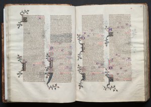 Het Gotha Missaal: Fol. 29r, Tekst door Master of the Boqueteaux